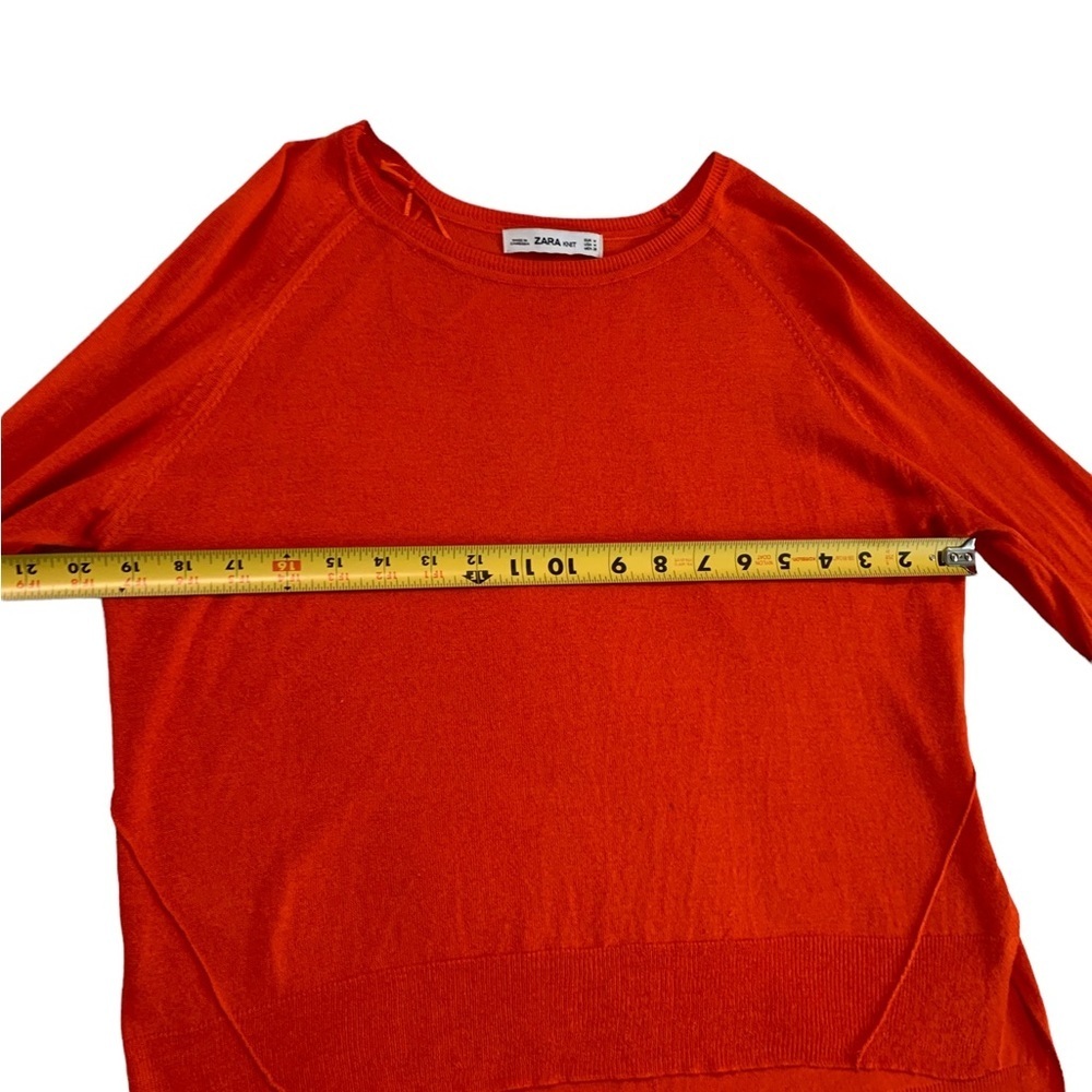 Zara Knit Long Sleeve Sweater Size Medium - Picture 13 of 17